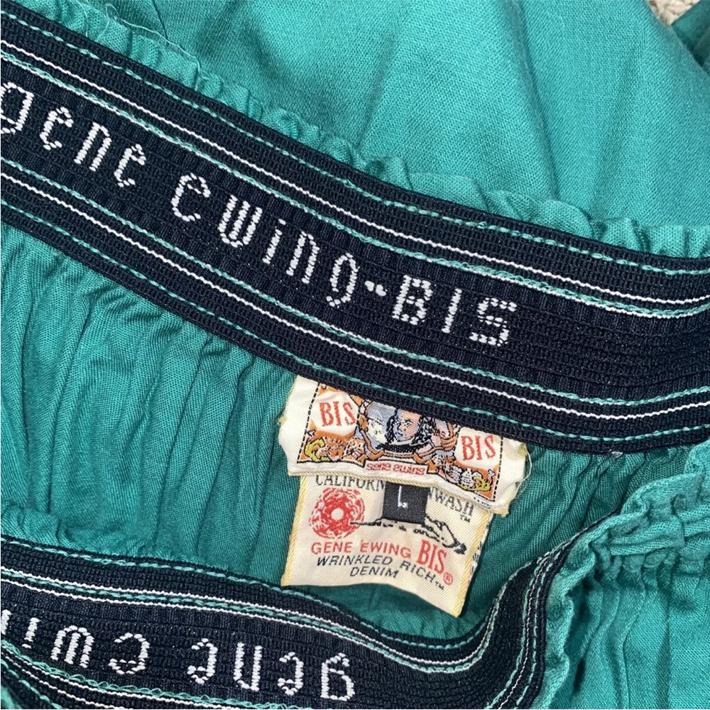 Vintage Gene Ewing Bis Woman
Jacket Wrinkled Rich Denim Button Up
With Skirt USA - Picture 10 of 10
